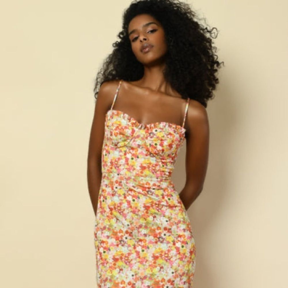 Hutch Serene Midi Dress size M Anthropologie
